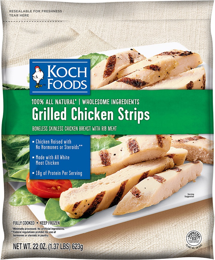 Fully Cooked Frozen Koch Foods